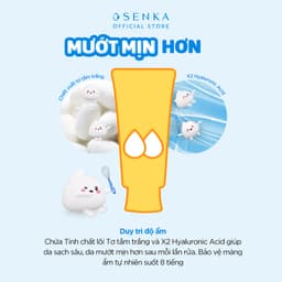 Thumbnail Sữa rửa mặt sáng mịn mờ thâm SENKA PERFECT WHIP vit c poreless glow 100g 2