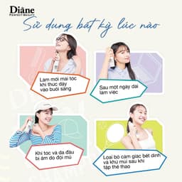 Thumbnail Dầu gội khô làm phồng tóc tạo kiểu giữ nếp Diane Perfect Beauty Styling Dry Shampoo Volume Up 95g 4