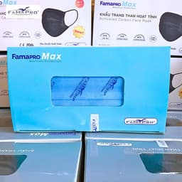Thumbnail Max Khẩu trang y tế cao cấp kháng khuẩn 4 lớp Famapro hộp 40 cái 3