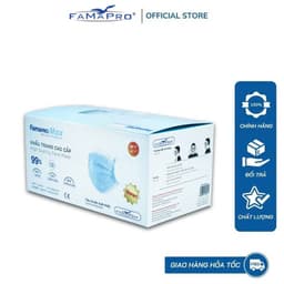 Thumbnail Max Khẩu trang y tế cao cấp kháng khuẩn 4 lớp Famapro hộp 40 cái 4
