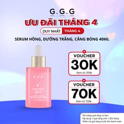 Thumbnail [KOL LIVE] Serum Hồng, Dưỡng Trắng, Căng Bóng, Ẩm Mượt - G.G.G Wonder Glow Brightening Serum 40ml 1
