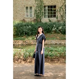 Thumbnail Set Áo Blazer tay chồm 5B02.2502K, Quần ống suông thêu túi cơi 3P02.2502K, set đồ công sở thanh lịch trẻ trung thiết kế 2