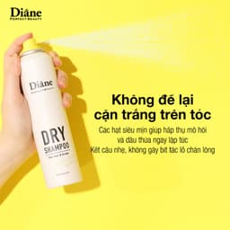 Thumbnail Dầu gội khô sạch dầu tơi tóc không bết dính Diane Perfect Beauty Dry Shampoo Fresh Citrus & Pear 4