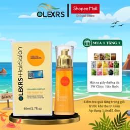 Thumbnail Tinh Dầu Dưỡng Phục Hồi Chống Rụng Tóc Olexrs Hair Salon Collagen 80ml 1
