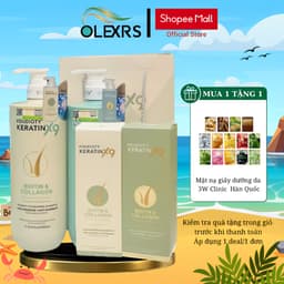 Thumbnail Dầu Gội Xả Voudioty Keratin X9 Cung Cấp Dưỡng Chất Phục Hồi Tóc Hư Tổn Nặng 500ml và 1000ml 1