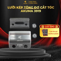 Thumbnail Lưỡi Tông Đơ Cắt Tóc Akuma 3919 - Lưỡi kép chuyển Fade 1