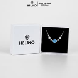 Thumbnail Lắc tay bạc nữ HELINO dây rút Cỏ bốn lá đính đá Moonstone đổi màu cao cấp trang sức lấp lánh V38 3