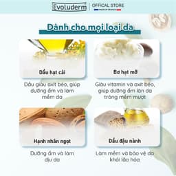 Thumbnail Sữa Dưỡng Thể Dưỡng Ẩm Dưỡng Sáng Mịn Màng Toàn Thân Evoluderm Moisturizing Body Milk 500ml 3