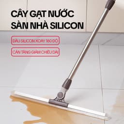 Thumbnail Cây Gạt Nước Sàn Nhà KITIMOP G50 - Chổi Gạt Nước Silicon, Cây Quét Đẩy Nước Nhà Tắm, Nhà Vệ Sinh 1