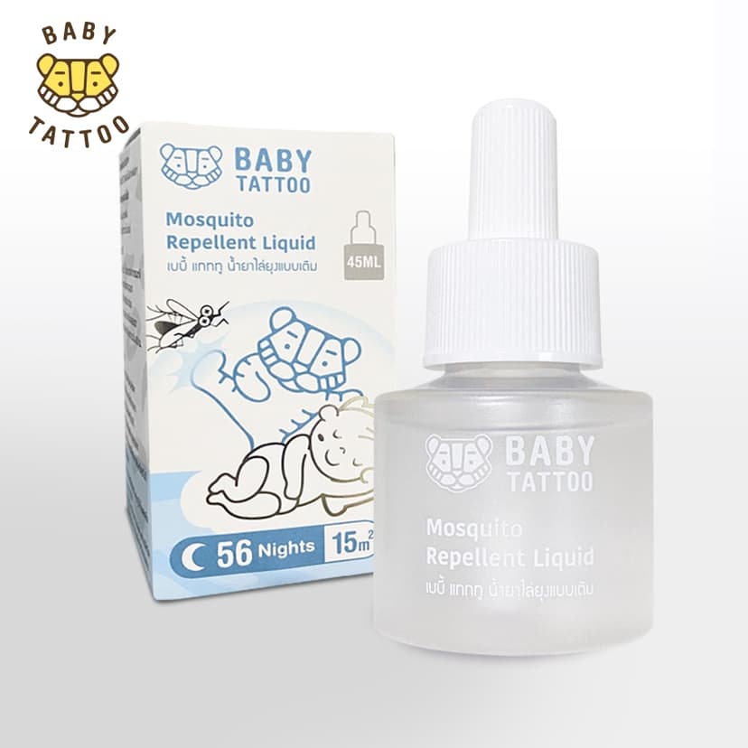 Ảnh BABY TATTOO Tinh Dầu Đuổi Muỗi Bổ Sung, Không Khói Không Mùi An Toàn Cho Bé, Chống Muỗi Tuyệt Đối 1