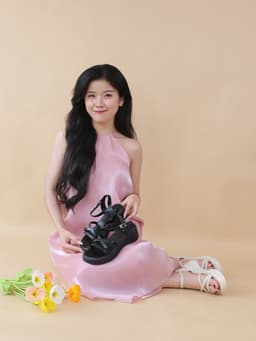 Thumbnail Giày Sandal Đế Xuồng Nữ Cillie Quai Chéo Đế Cao Dễ Đi Êm Chân Chống Trơn SD07 2