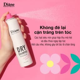 Thumbnail Dầu gội khô sạch dầu tơi tóc không bết dính Diane Perfect Beauty Dry Shampoo Fresh Mango & Musk 2