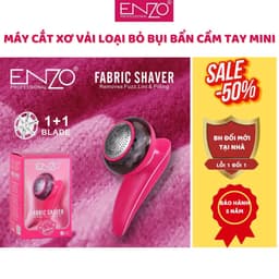 Thumbnail Máy cắt lông xù quần áo ENZO cầm tay,loại bỏ bụi bẩn ,lưỡi dao sắc bén,cắt sạch mọi loại lông xơ vải,an toàn tuyệt đối 1