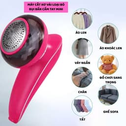 Thumbnail Máy cắt lông xù quần áo ENZO cầm tay,loại bỏ bụi bẩn ,lưỡi dao sắc bén,cắt sạch mọi loại lông xơ vải,an toàn tuyệt đối 2