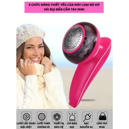 Thumbnail Máy cắt lông xù quần áo ENZO cầm tay,loại bỏ bụi bẩn ,lưỡi dao sắc bén,cắt sạch mọi loại lông xơ vải,an toàn tuyệt đối 3