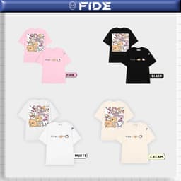 Thumbnail Áo thun FIDE Hello Kitty phông unisex form rộng local brand nam nữ cổ tròn oversize - AT163 2