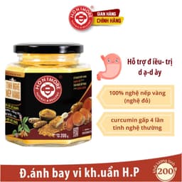 Thumbnail Tinh bột nghệ nếp vàng Honimore 200g - tốt cho dạ dày, làm đẹp da 3