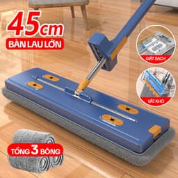 Thumbnail Cây Lau Nhà Tự Vắt KITIMOP MONSTER 45CM - Chổi Lau Nhà Tự Vắt Thông Minh Xoay 360 Độ, Lau Sàn Làm Sạch 1