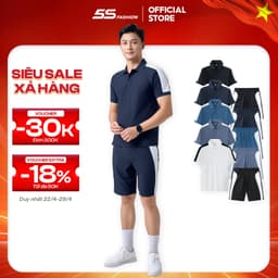 Thumbnail Bộ Quần Áo Nam Polo AIR-COOL Mùa Hè 5S FASHION Nhẹ Mát, Phong Cách Thể Thao, Thiết Kế Can Phối Khỏe Khoắn (BAPC24005) 1