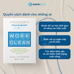 Thumbnail Sách - Work Clean - Dan Charnas 3