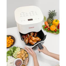 Thumbnail Nồi chiên không dầu Masuto MSQueen 6L màn hình cảm ứng, 2 tầng đốt đối lưu không cần lật trở 3