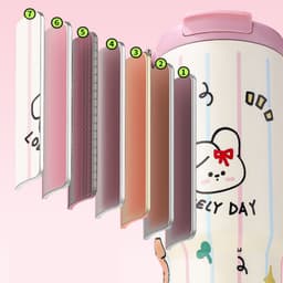 Thumbnail Ly Giữ Nhiệt ĐôRêMon LEVIKA 2023 Dễ Thương Dung Tích 600ml Chất Liệu Inox 304 Cao Cấp Giữ Nhiệt Từ 8-12 Giờ 2
