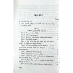 Thumbnail Sách - Luật Doanh Nghiệp Năm 2020 (Sửa Đổi, Bổ Sung Năm 2022, 2024) 4
