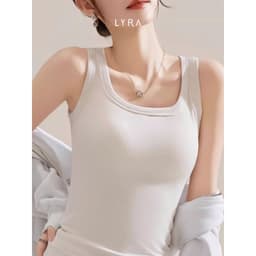 Thumbnail LYRA - Áo ba lỗ đệm ngực ôm body áo 2 dây bản to - VSYAC0280 3