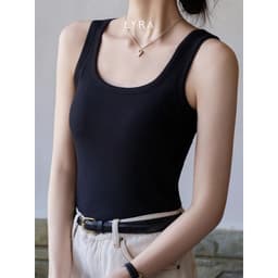 Thumbnail LYRA - Áo ba lỗ đệm ngực ôm body áo 2 dây bản to - VSYAC0280 4
