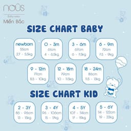 Thumbnail Bộ đồ bơi Nous Swim cho bé trai / bé gái ( 6 tháng - 2 tuổi ) 1