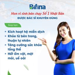 Thumbnail Tăng sức đề kháng - Men vi sinh Bifina Nhật Bản - Loại R - Lẻ 10 gói (không có hộp) 2