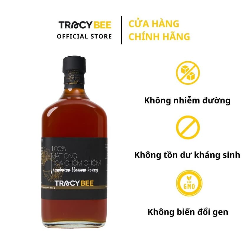 Ảnh MẬT ONG TRACYBEE HOA CHÔM CHÔM 600ml 1
