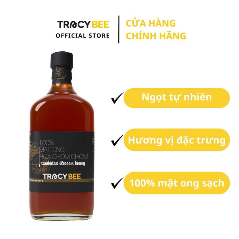 Ảnh MẬT ONG TRACYBEE HOA CHÔM CHÔM 600ml 4