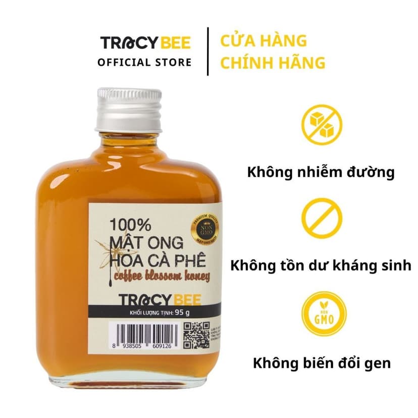 Ảnh Mật ong hoa cà phê Tracybee 95gr 1
