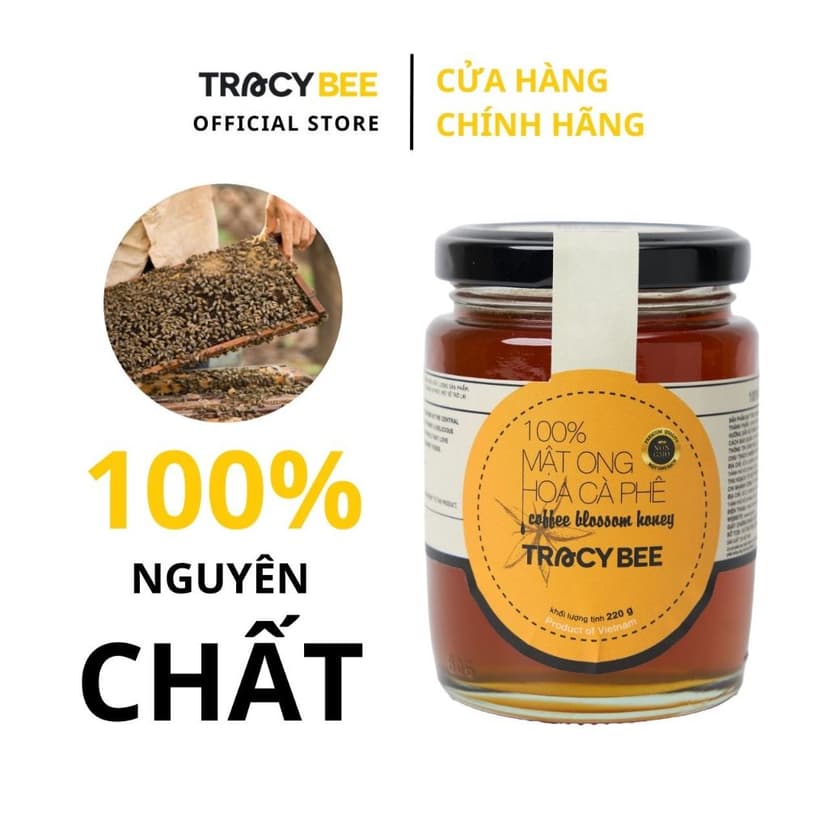 Ảnh MẬT ONG HOA CÀ PHÊ TRACYBEE 189ML 2