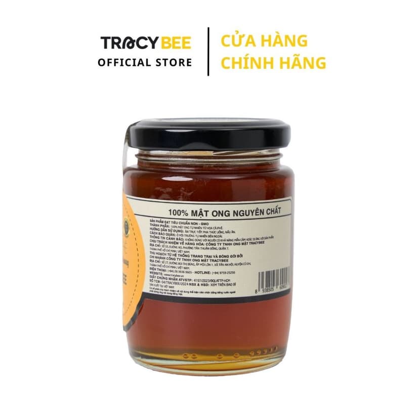 Ảnh MẬT ONG HOA CÀ PHÊ TRACYBEE 189ML 4
