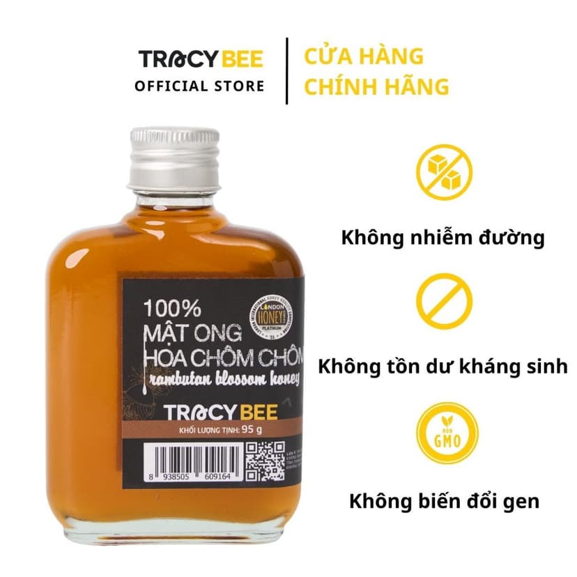 Ảnh Mật ong chôm chôm Tracybee 95gr 1