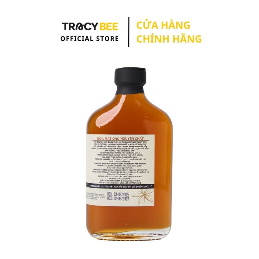 Ảnh Mật ong hoa cà phê Tracybee 350gr 4