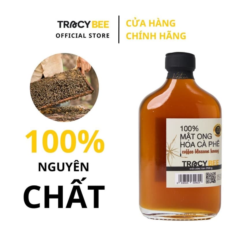 Ảnh Mật ong hoa cà phê Tracybee 350gr 2