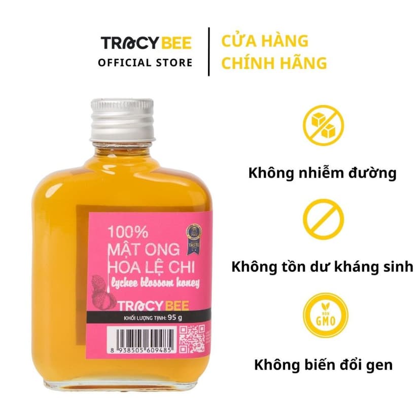 Ảnh Mật ong hoa lệ chi Tracybee 95gram 1