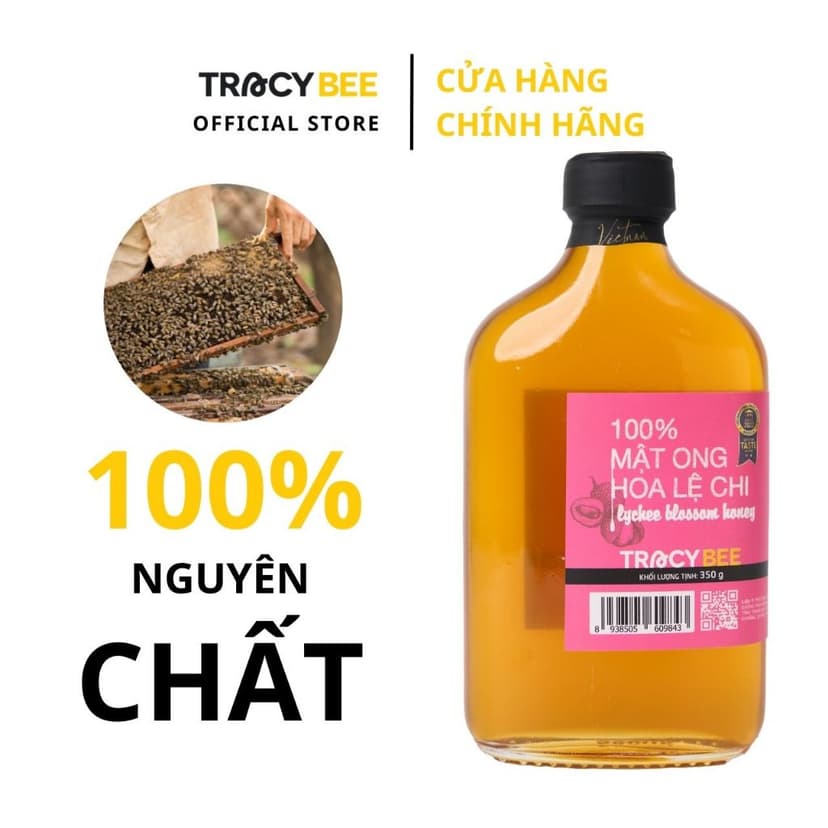 Ảnh Mật ong hoa lệ chi Tracybee 350gr 2