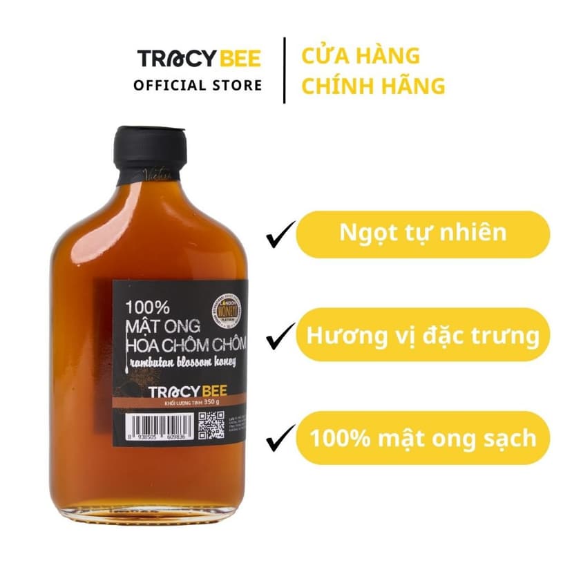 Ảnh Mật ong chôm chôm Tracybee 350gr 4