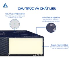 Thumbnail Nệm Foam Aroma Luxury Gấp 3, Êm Ái, Đàn Hồi, Chính Hãng, Bảo Hành 10 năm 2