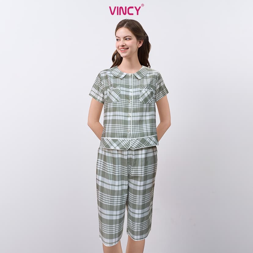 Ảnh Bộ Đồ Kate Lửng Nữ Vincy BKL036W11 2