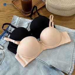 Thumbnail Áo Lót Không Gọng Đệm 3cm Mút Su Non Mềm Mịn Nâng Ngực AL0923 By Bechipi 1