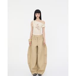 Thumbnail Quần Dài Nâu Ống Rộng Brand TSUN Chính Hãng - ALI PANTS Unisex Phối Đinh Tán Streetwear Localbrand 2