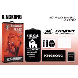Thumbnail Kính cường lực chống nhìn trộm 360 độ KINGKONG K12, chịu lực tốt, chống xước hiệu quả cho 11 12 13 14 15 16 Pro Plus PRM 1