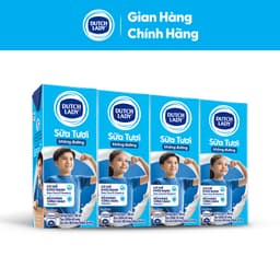 Thumbnail Thùng 48 Hộp Sữa Tươi Tiệt Trùng Dutch Lady Không Đường 48x180ml 1