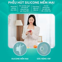 Thumbnail Máy Hút Sữa Rảnh Tay Kamidi Queen 1 Máy Hút sữa Không Dây Hút Được Mọi Tư Thế Hút Mạnh Hút Kiệt Cho Mẹ 4