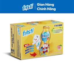 Thumbnail Thùng sữa chua uống Fristi hương đào 48x80ml 1
